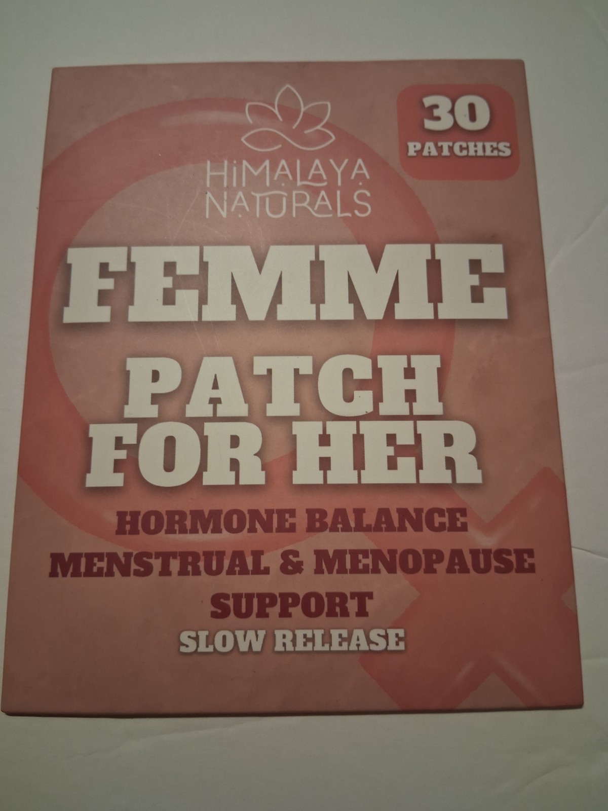Natural Menopause Patches Hormone Balance 30 Patches Himalaya Naturals