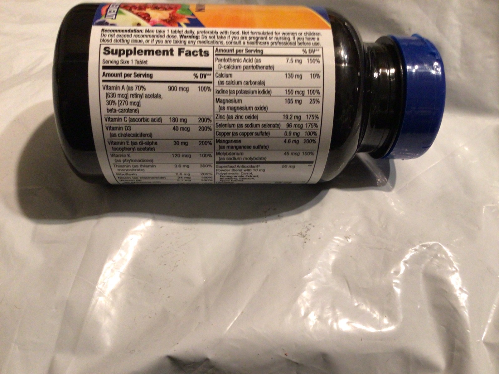 Nature’s Way Alive! Men’s 50+ Complete Multivitamin, 130-Tablets Exp 09/2026