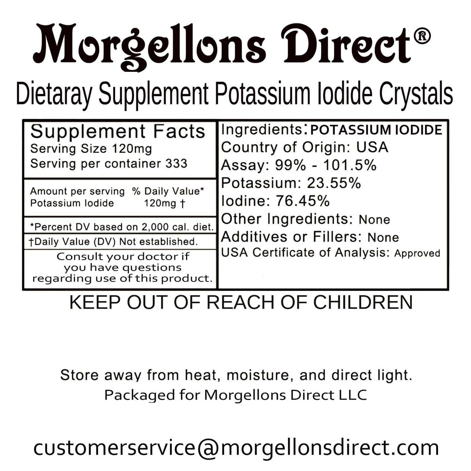 SSKI Iodine Potassium Iodide Solutions Mixing Kit Includes Necessary Tools an…