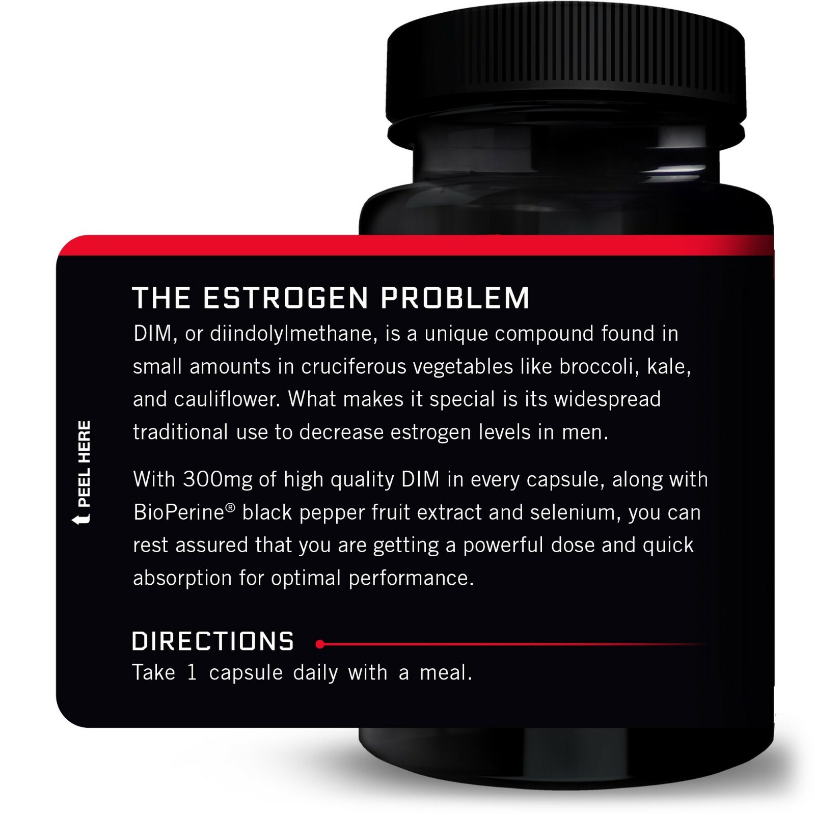 Force Factor DIM, Hormonal Balance and Estrogen Blocker, 30 Capsules
