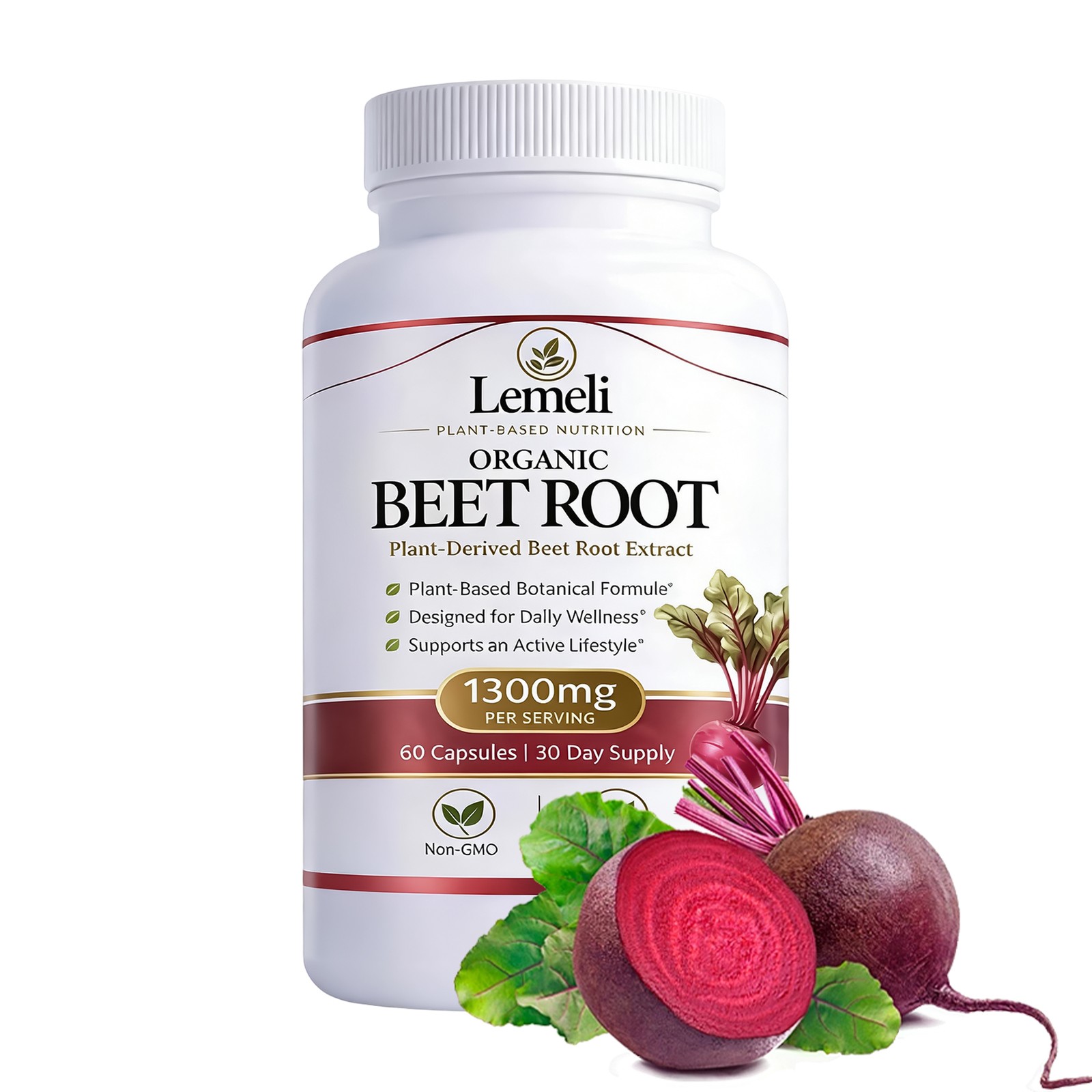 Plant Beetroot Lemeli – Based Daily Wellness Supplement – Antioxidant Blend