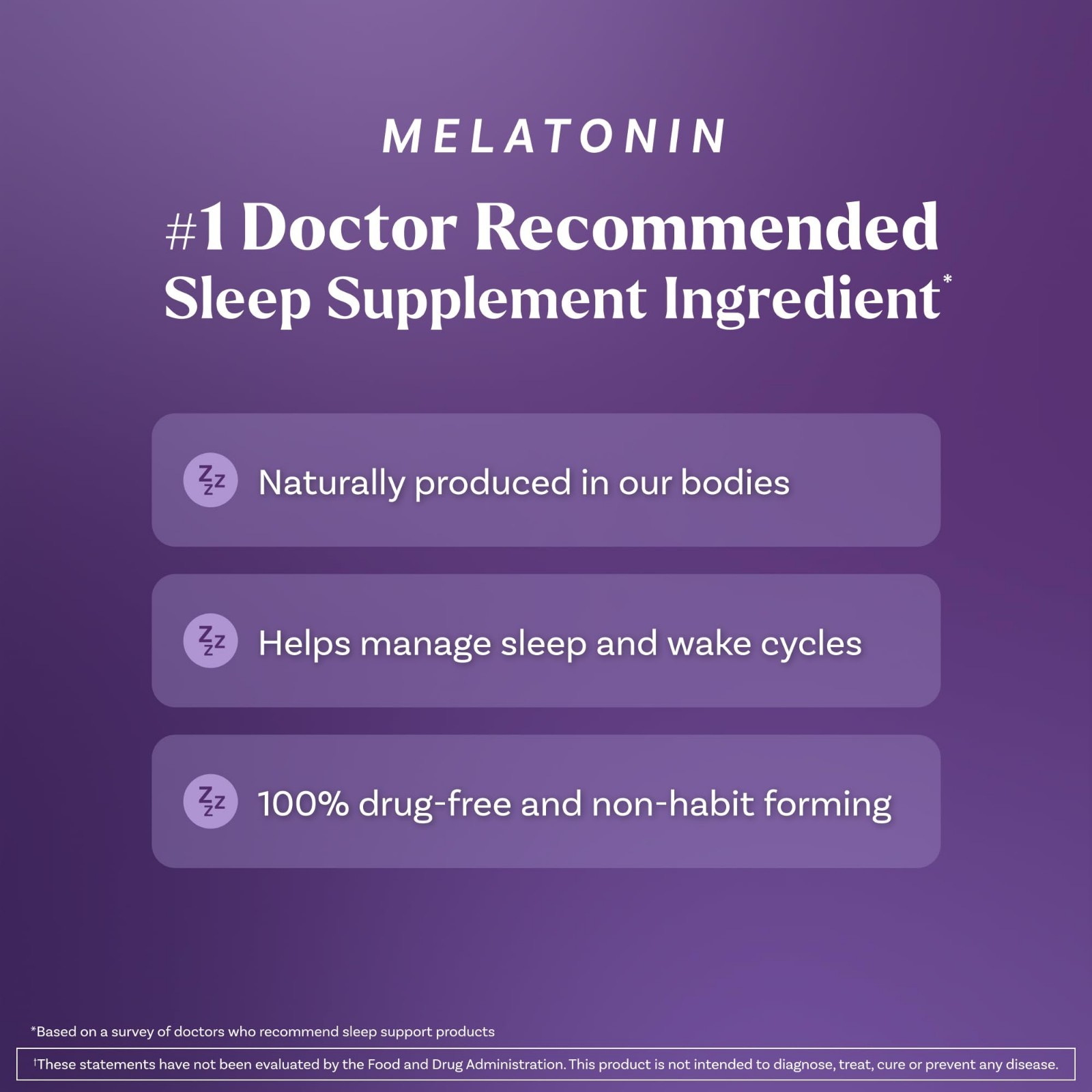 Fast Dissolve Melatonin 10mg Tablets – Strawberry Flavor, 100 Count, Sleep Aid