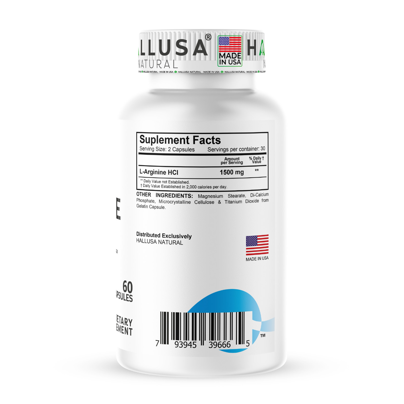 L- ARGININE – Supplement for Enhanced Performance – Essential Amino Acids