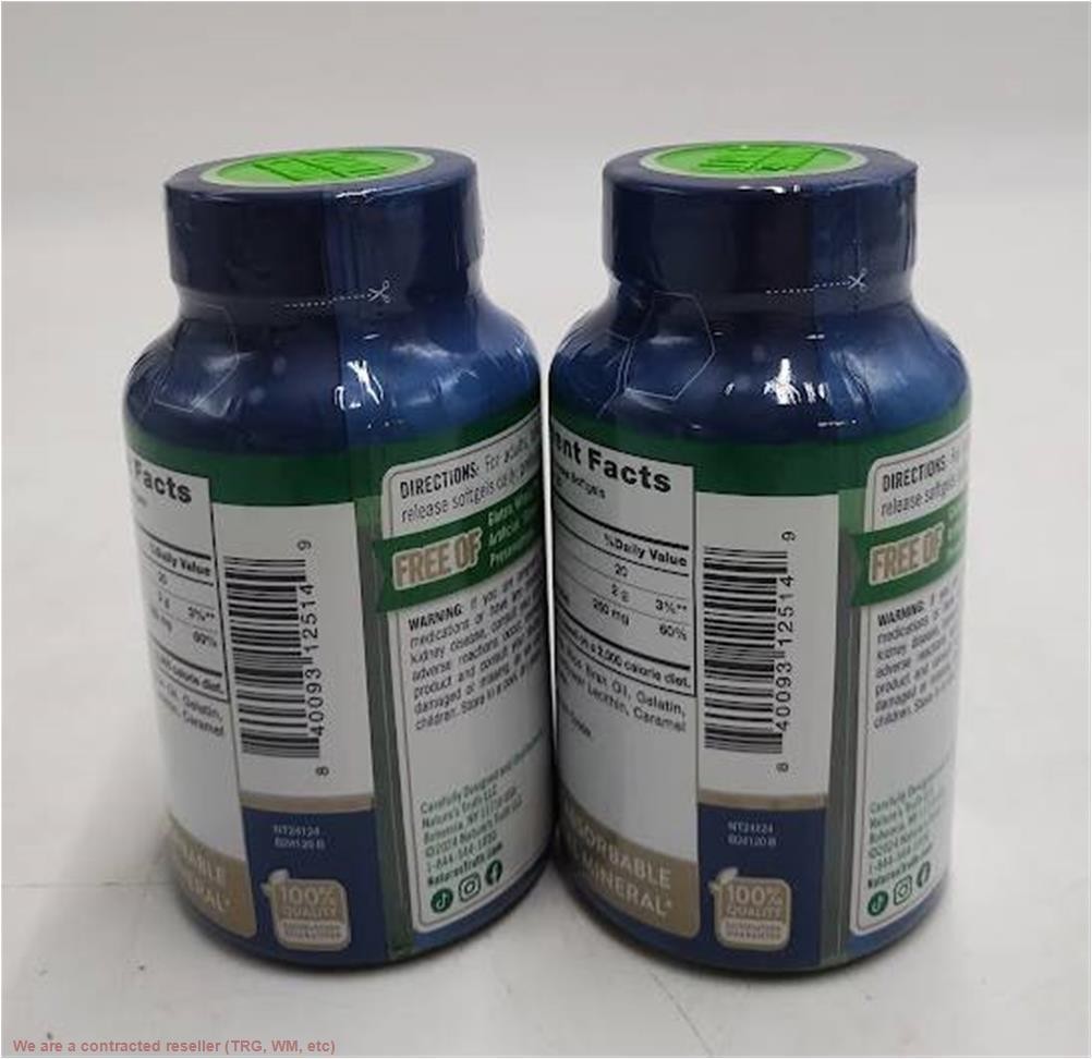Nature’s Truth Magnesium Glycinate Softgels | 250mg | 60 Pills EXP 07/2028