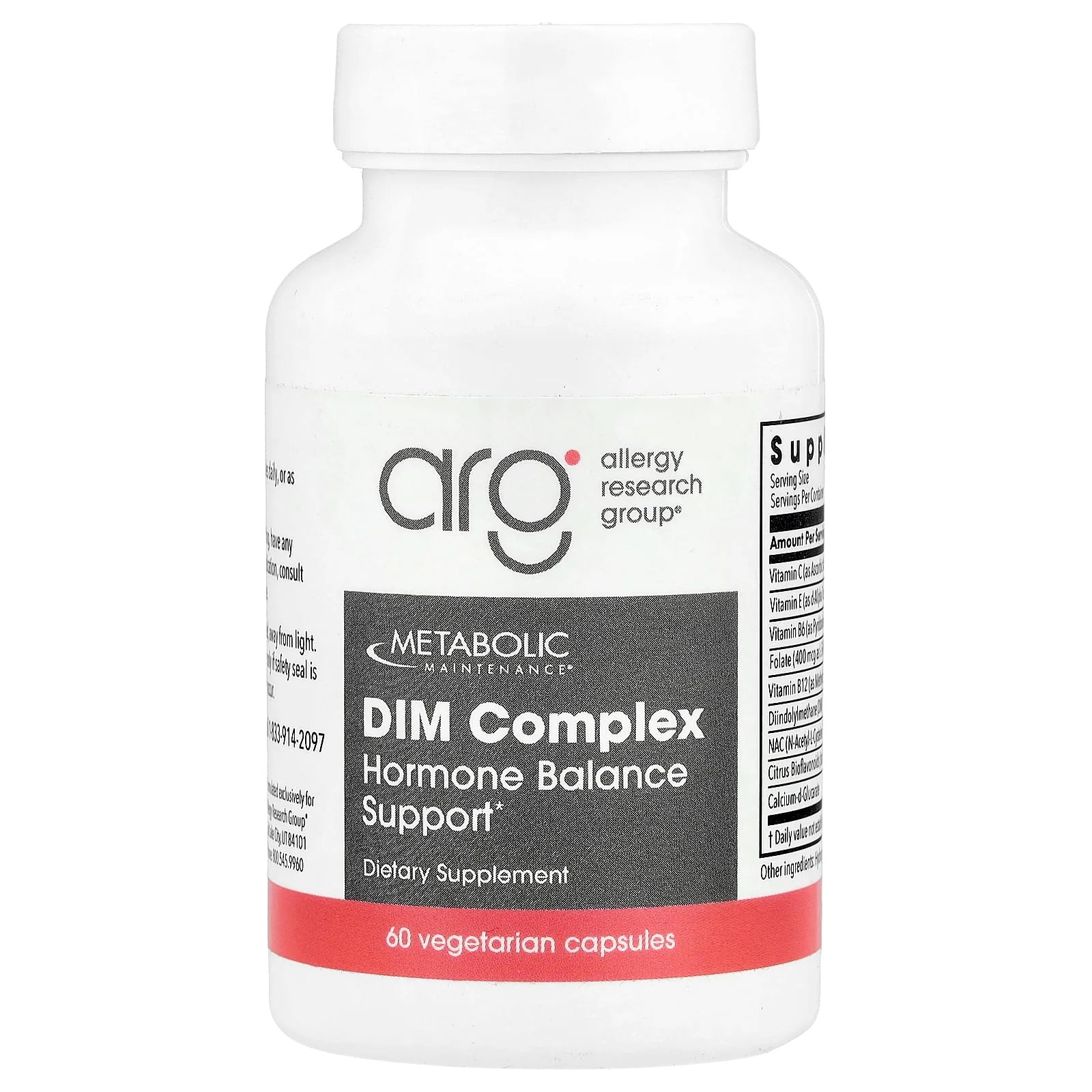 2 X Metabolic Maintenance, DIM Complex, 60 Vegetarian Capsules