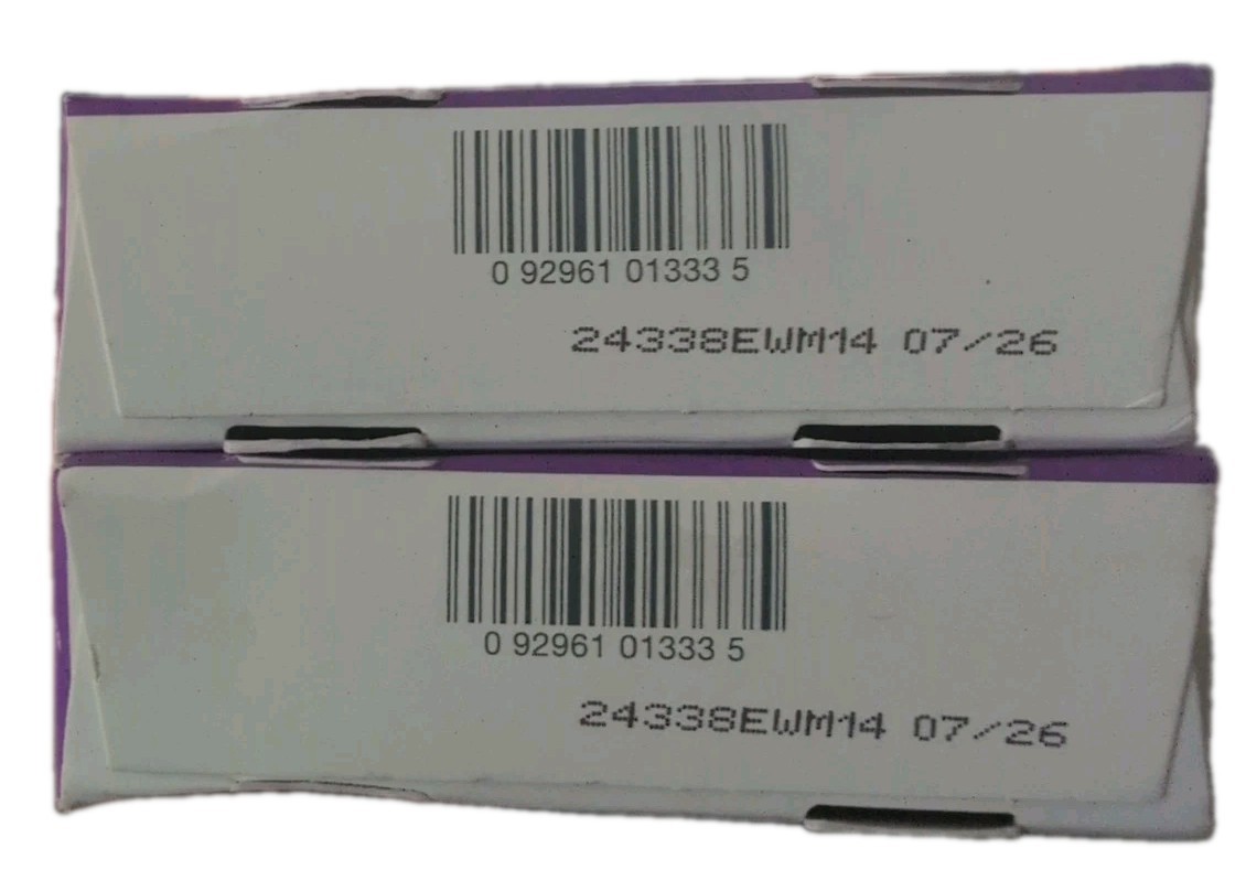 (2) Estroven Menopause Hot Flash Relief Mood Boost 30 Caplets Each. Exp: 07/2026