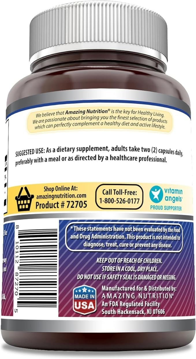 Amazing Nutrition Amazing Formulas Chondroitin Sulfate 1200 Mg Per Serving In