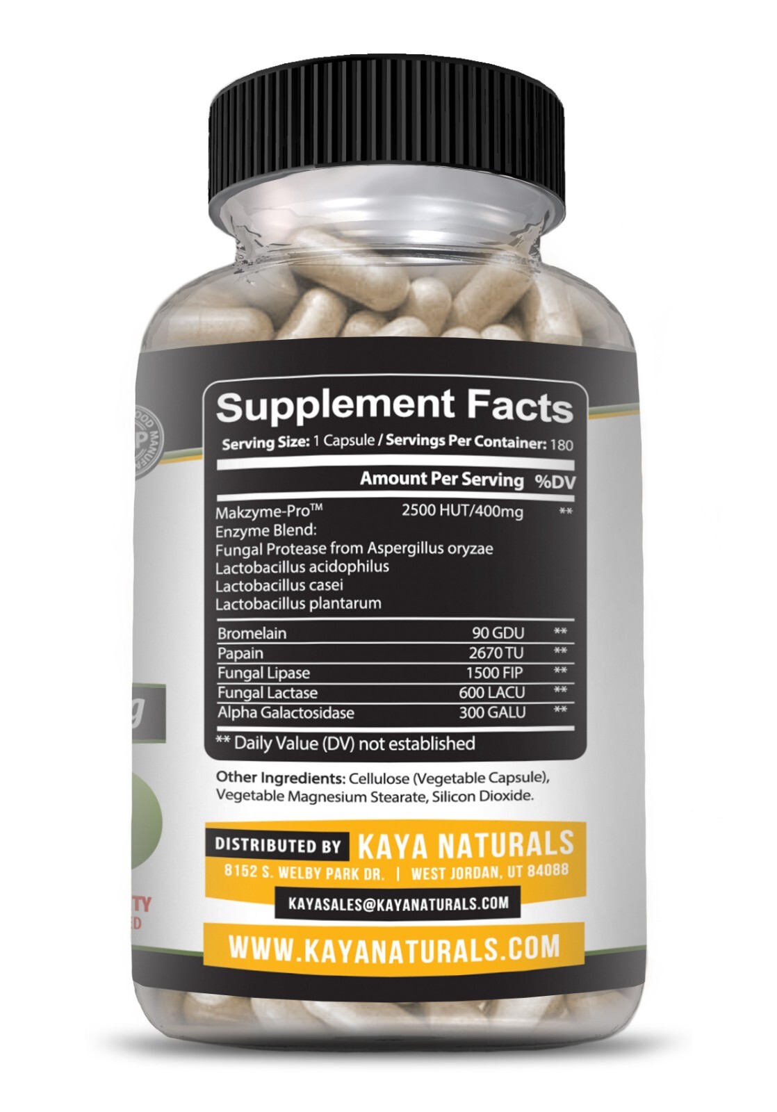 Digestive Enzymes Probiotics & Bromelain 180ct Constipation Bloating Gut Relief