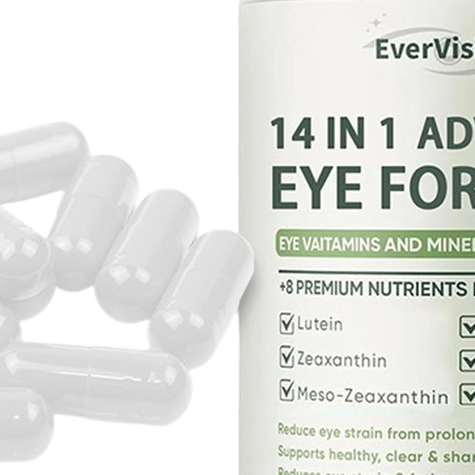 Evervision 14 In 1 Premium Eye Formula 60 Capsules Premium Formula