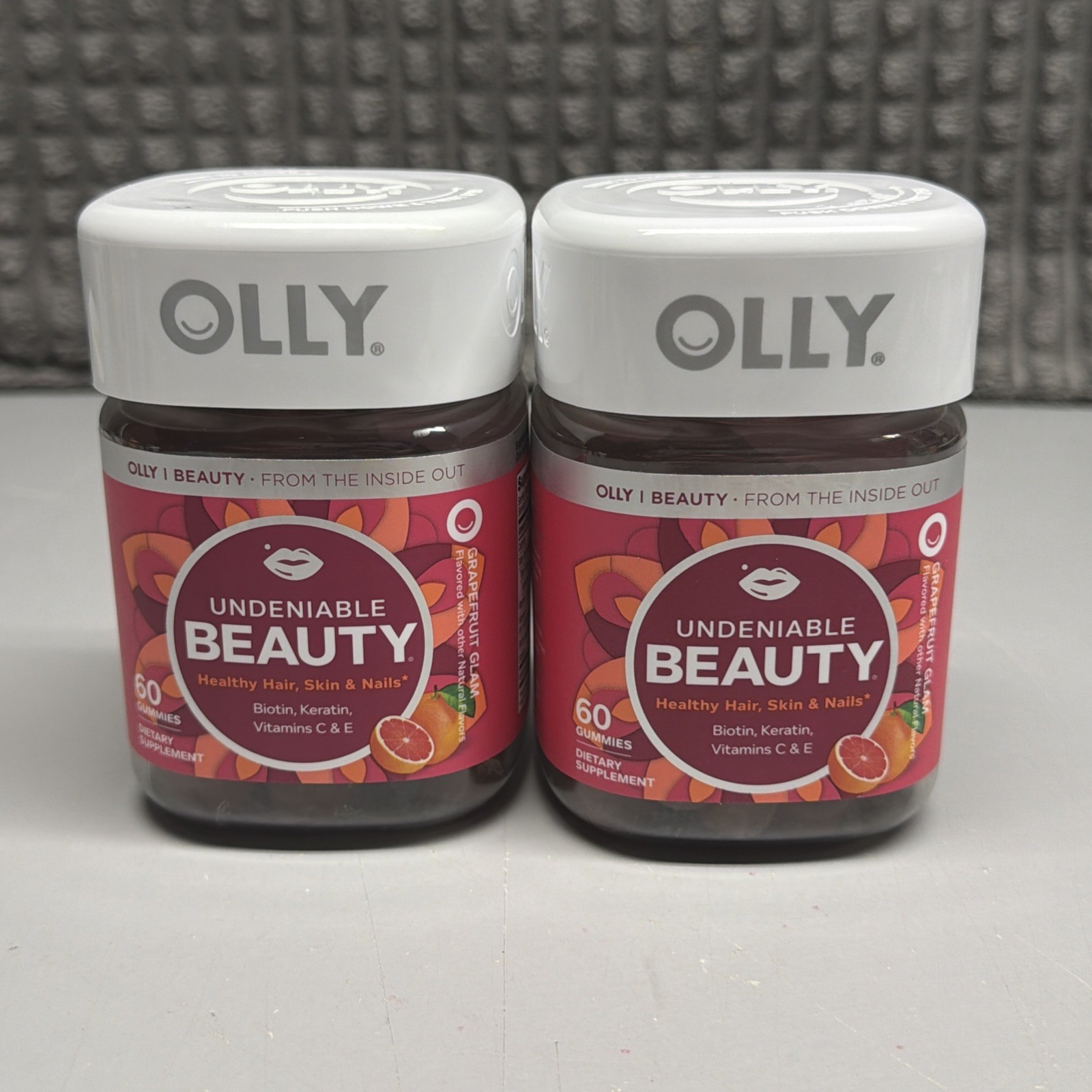Olly Undeniable Beauty Gummies 120 Count Hair Skin Nails Support 06/05/2026