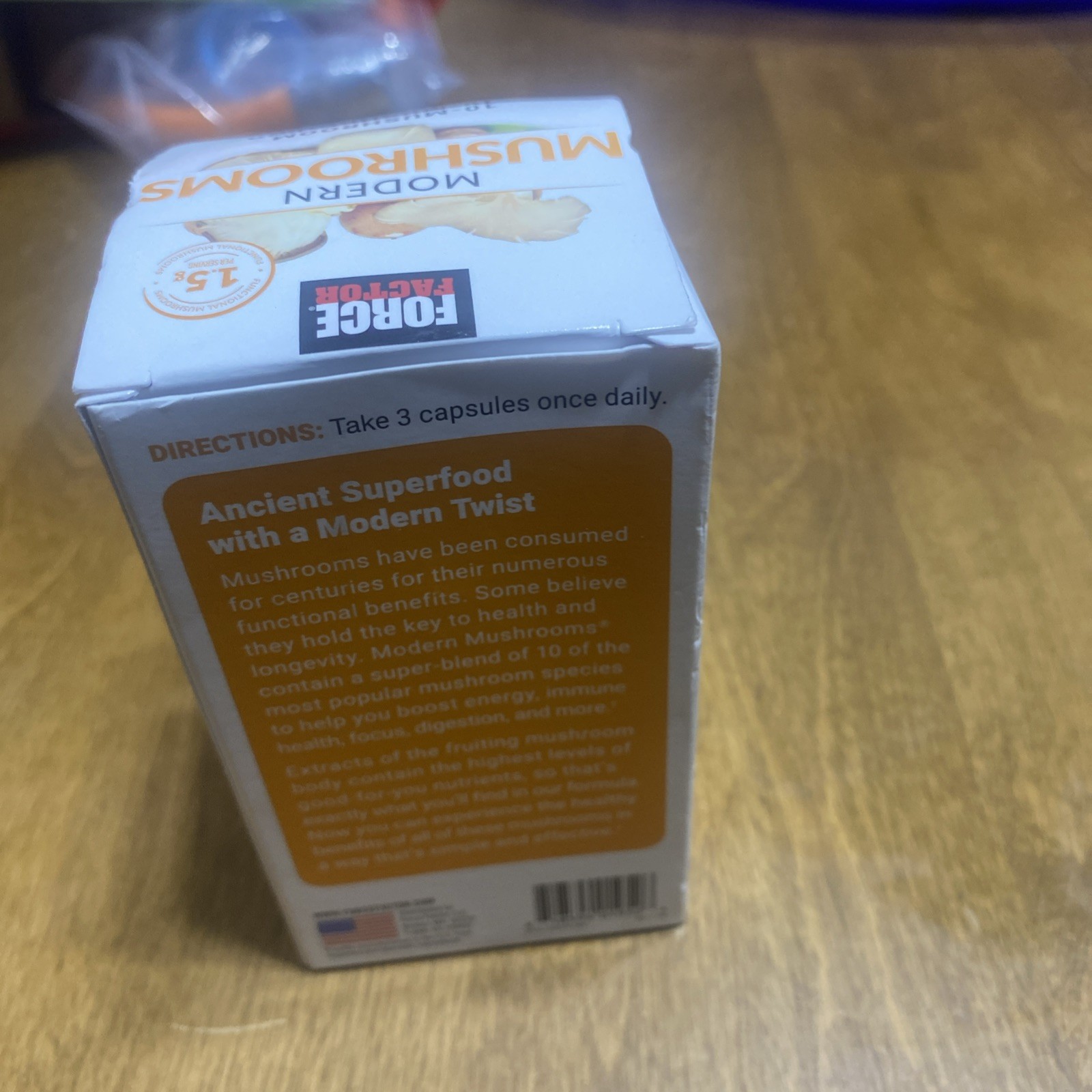 Force Factor Modern Mushrooms Capsules, Exp. 01/2029 FRESH!