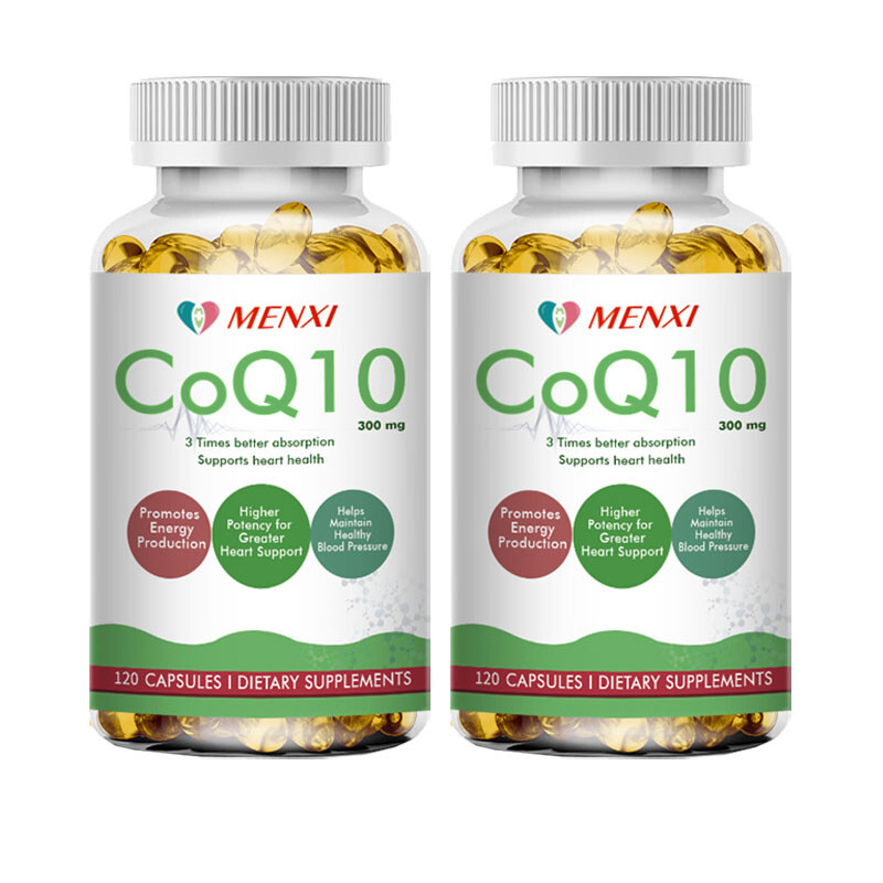 Coenzyme Q-10 300mg Antioxidant, Heart Health Support, Increase Energy & Stamina