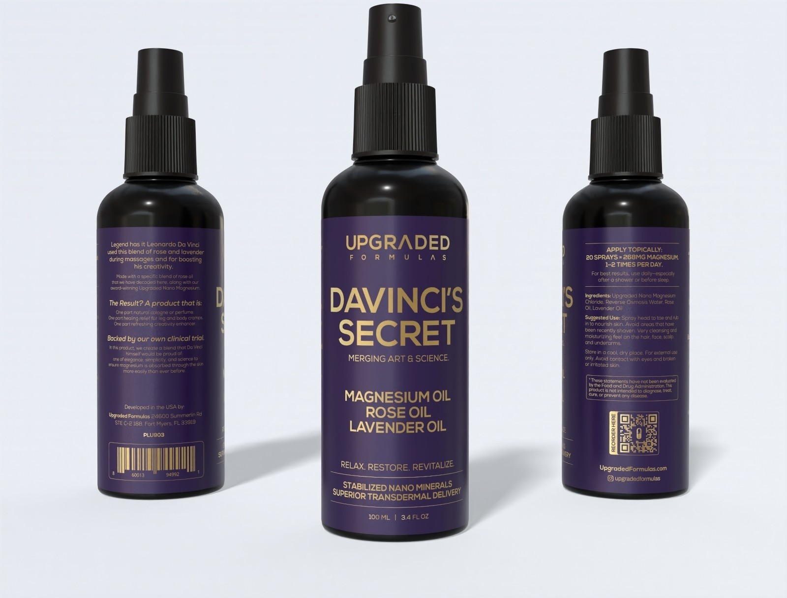 Davinci’s Secret 3.4 Fl oz.