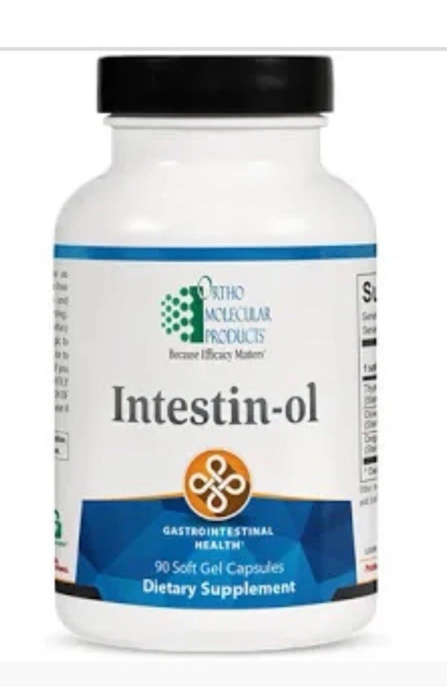 Intestin-ol Capsules by Ortho Molecular Products 90 Count, Exp 03/27