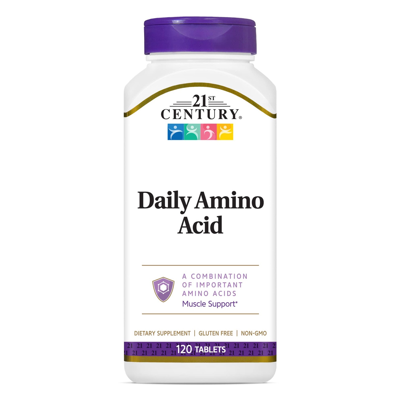 Daily Amino Acid Maximum Strength 120 Tablets Essential Muscle Repair Supplement