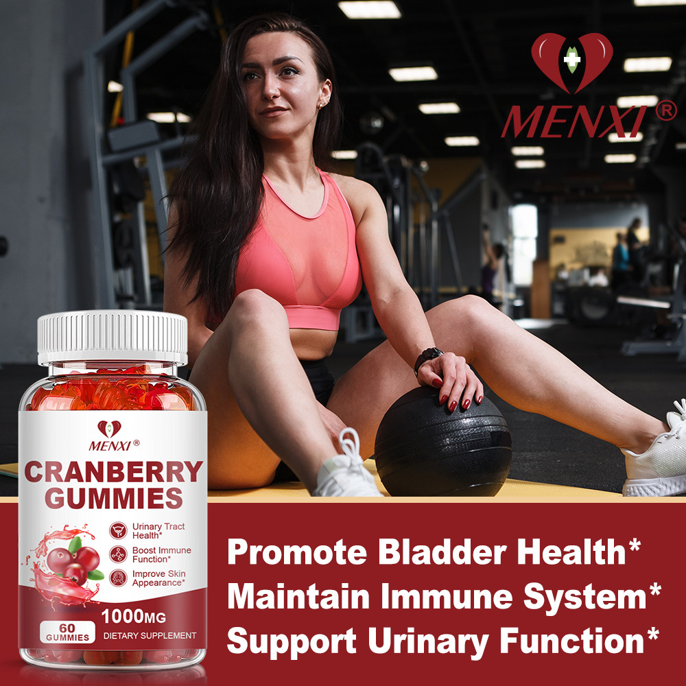 Cranberry Urinary Health Gummies Immune Support Bladder Health Hormonal Balance