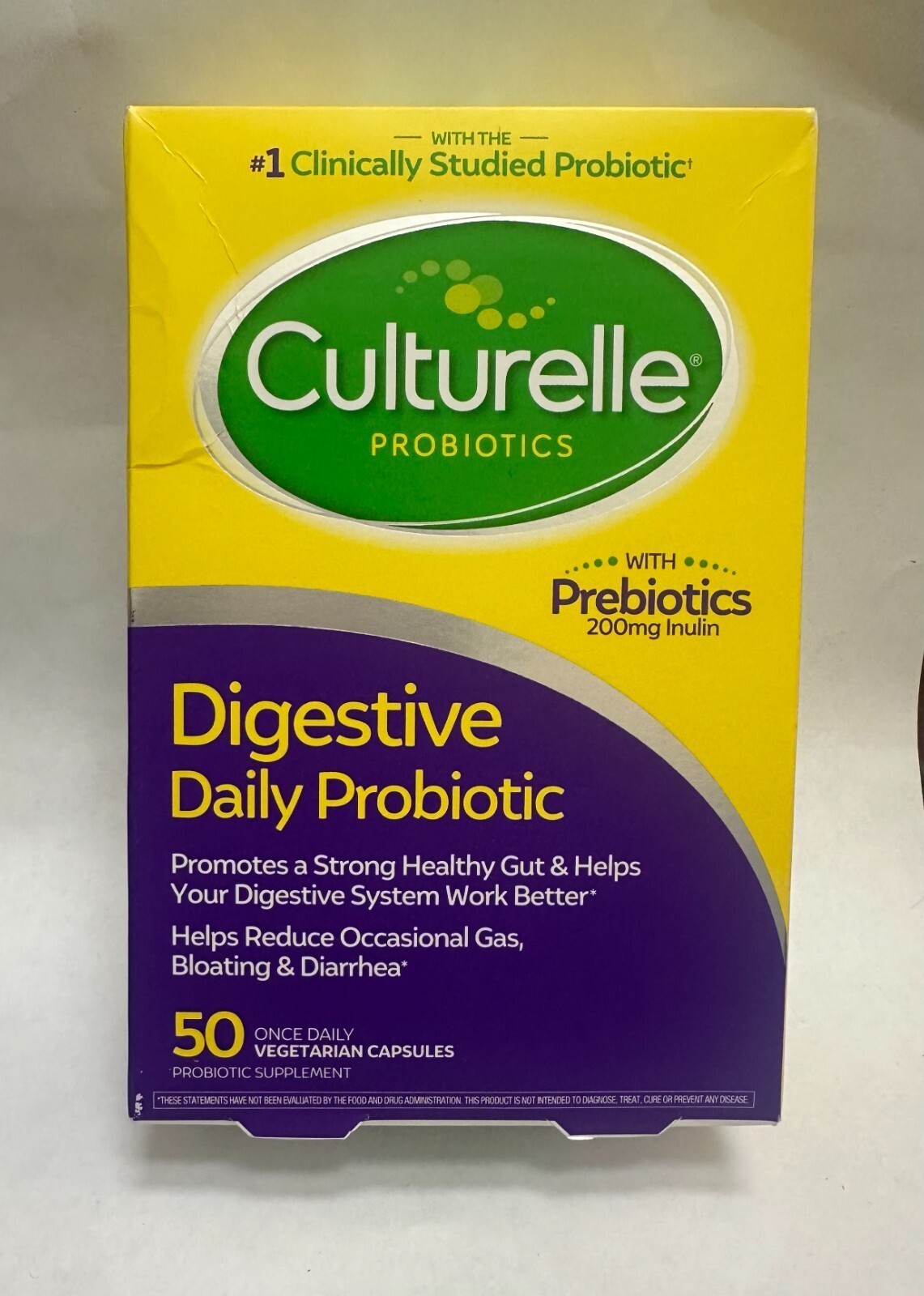 Culturelle Digestive Daily Probiotic 50 Capsules EXP 10/2026+