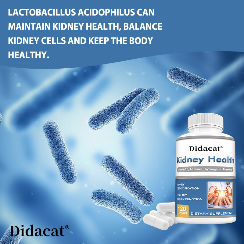 Kidney Health Capsules Cleanse Support Detox Natural Supplement High Quality