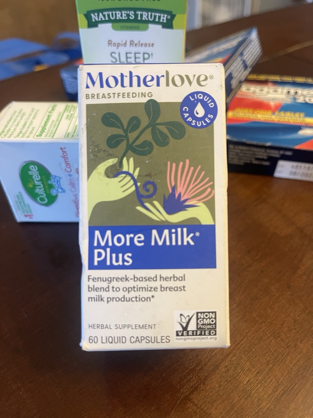 Motherlove More Milk Plus 60 Liquid Capsules EXPIRES 07/2026