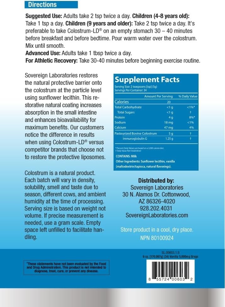 Rejuvenating Liposomal Delivery Powder – 6 oz Gluten-Free Vanilla, 34 Servings