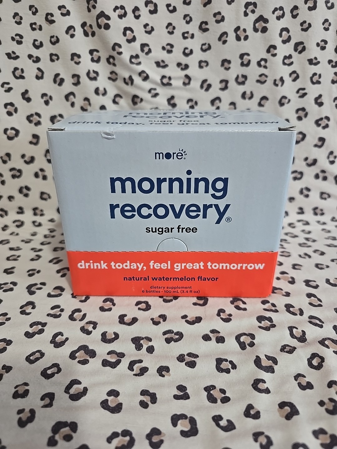 Morning Recovery DHM Electrolyte, Milk Thistle Drink 3.4 Fl Oz (Pack of 6)