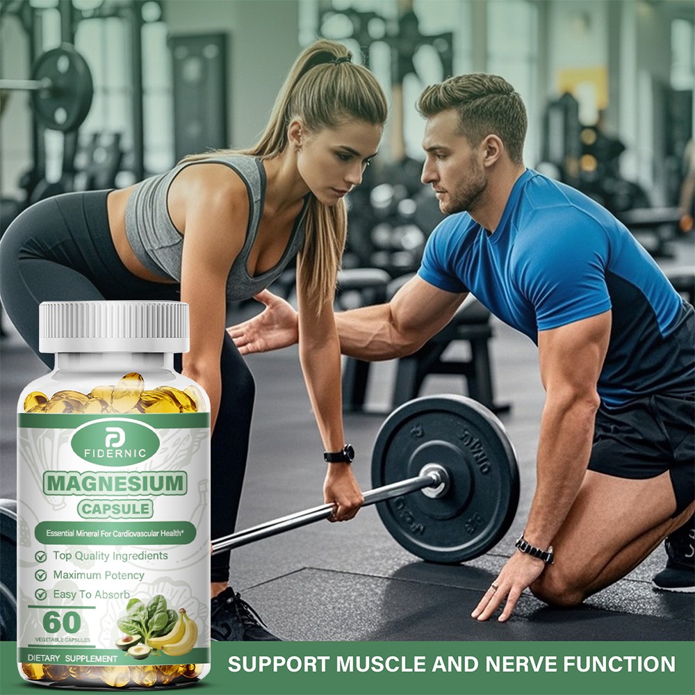 Magnesium capsules Easy To Absorb,Improved Sleep,Cardiovascular Health