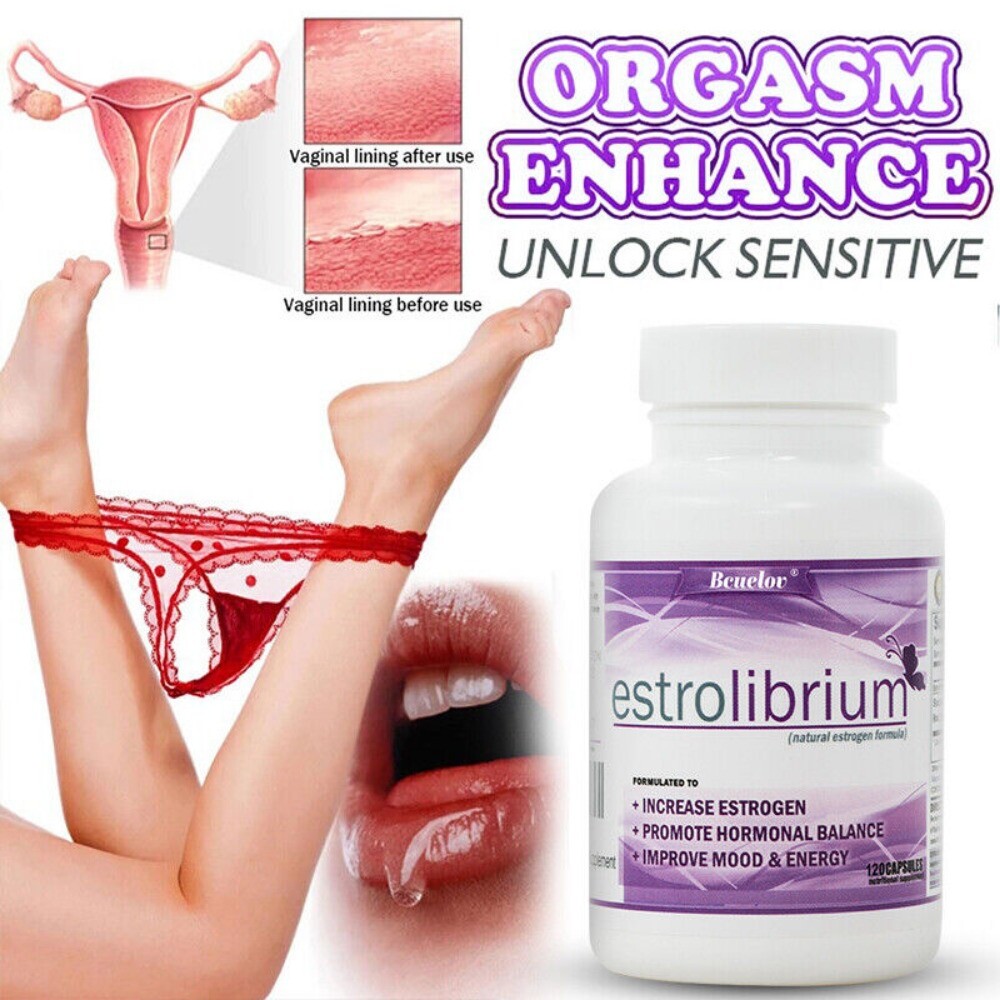 Bcuelov Estrolibrium Estrogen Supplement for Women 30/60/120 Capsules