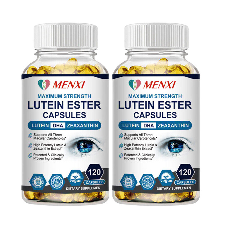 Eye Health Supplement, Lutein and Zeaxanthin, Vision Health, Eye Strain Support