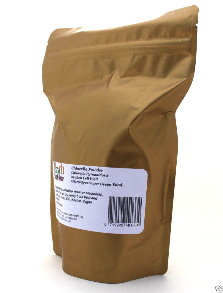 Chlorella Powder 8oz, 1/2lb, Amino Acids, Super Green Food