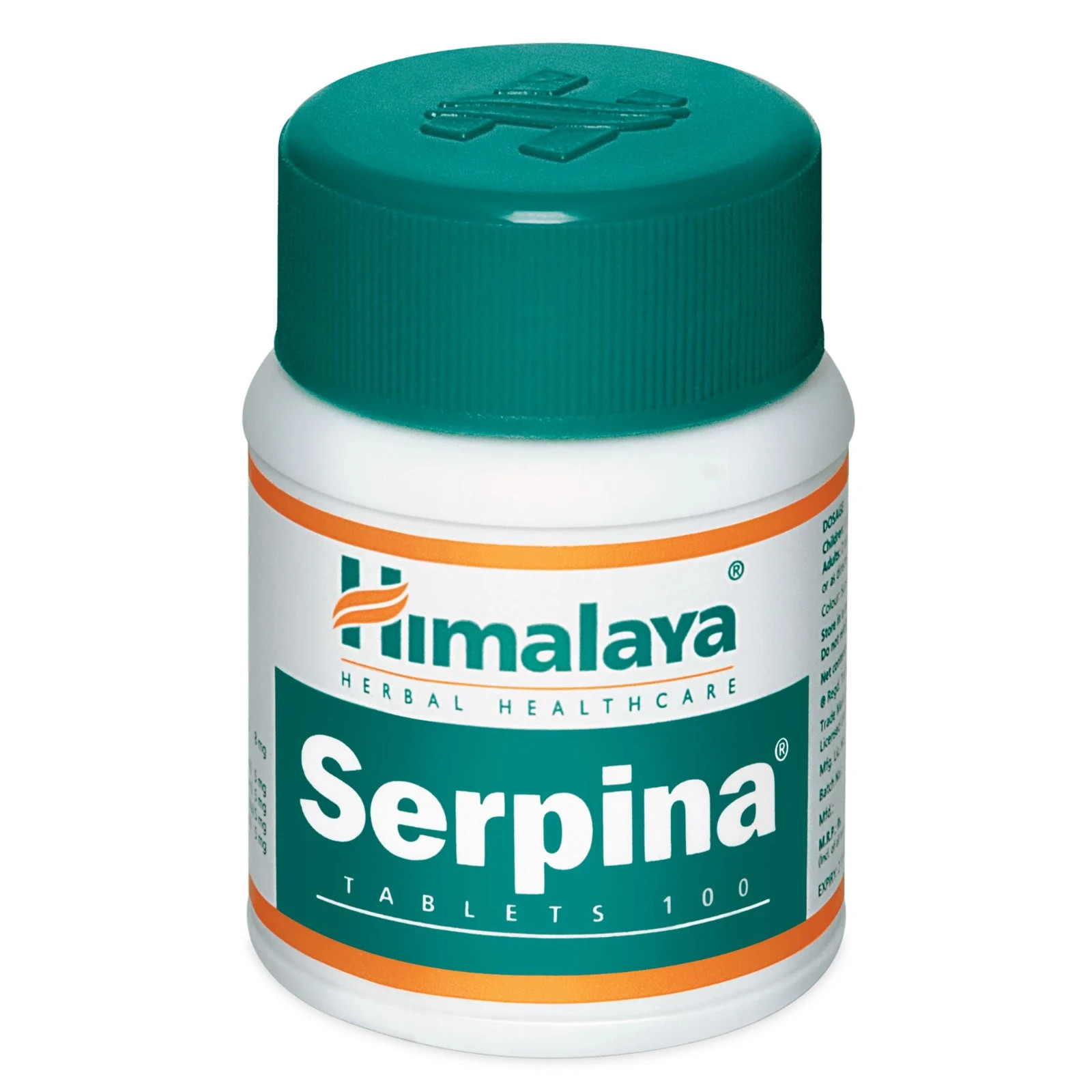 5x Himalaya Serpina 100 Tablets Herbal Supplement Free Fast Shipping