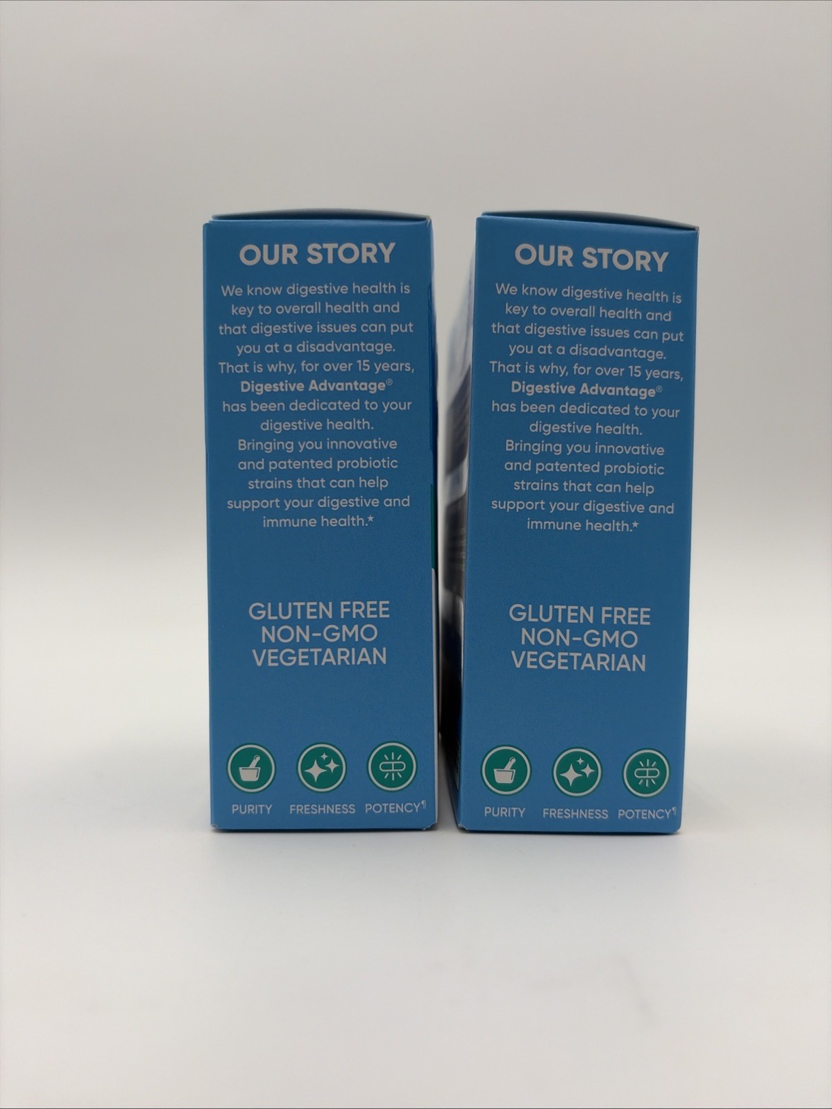 Digestive Advantage Daily Probiotics Intensive Bowel Support Exp 11/26 Lot Of 2