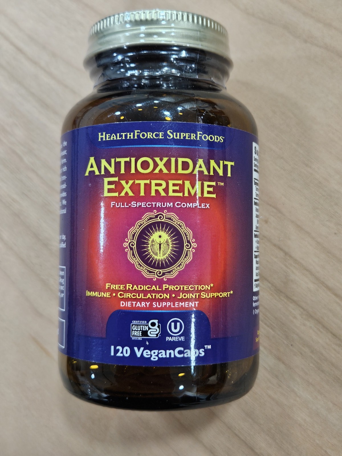 Antioxidant Extreme 🟣🔴 120 Vegan Caps | Exp 04/2027
