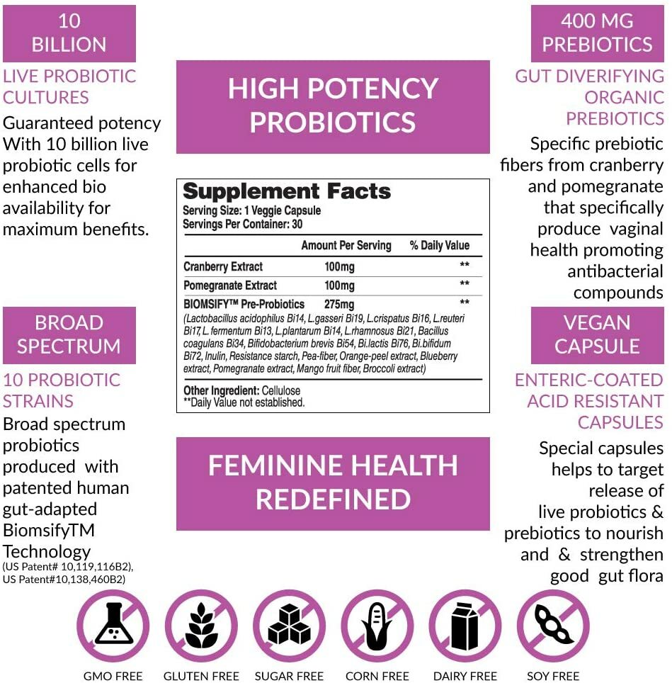 Biom Feminine Support Probiotics