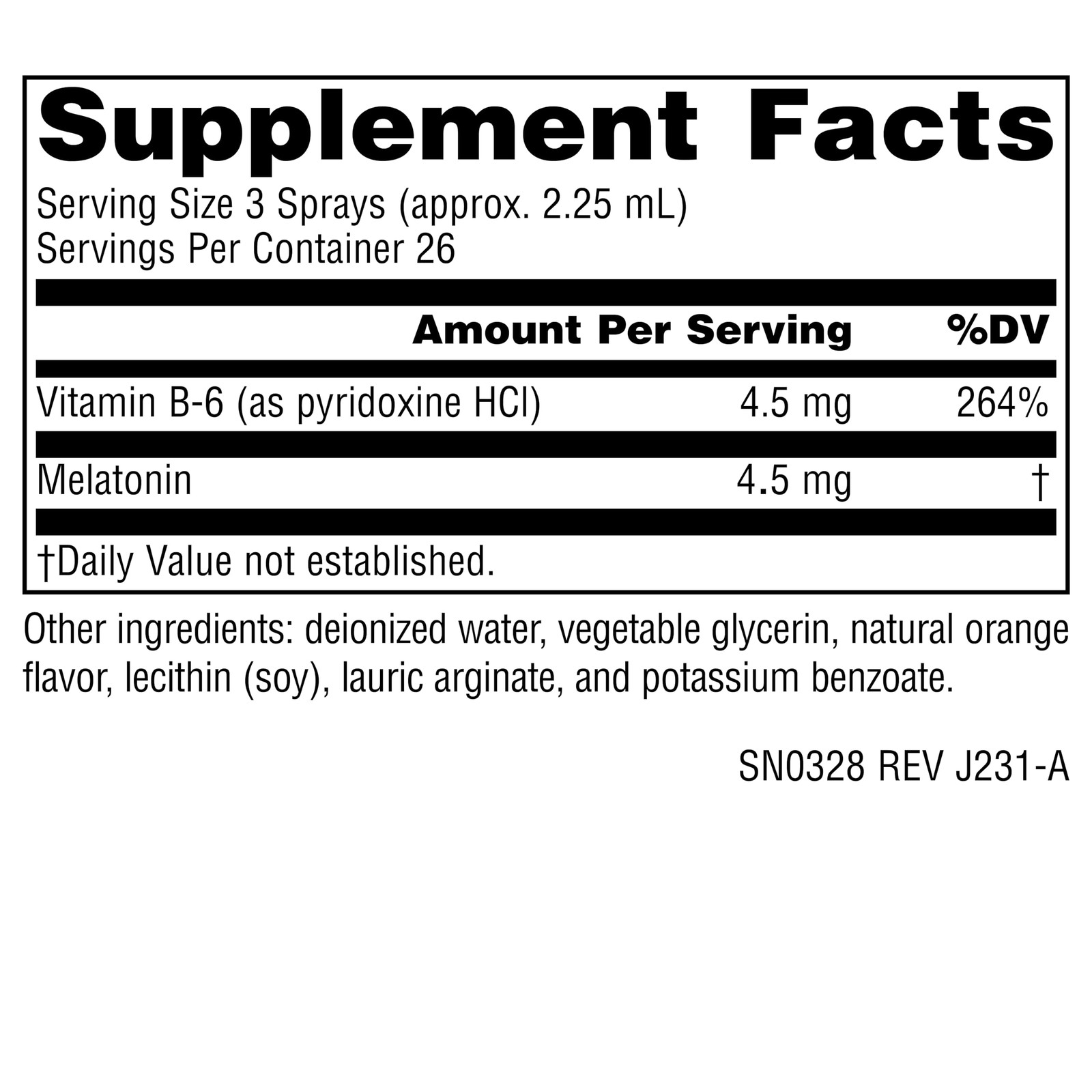 Source Naturals Sleep Science Melatonin NutraSpray 2 Fl Oz (Pack of 1)
