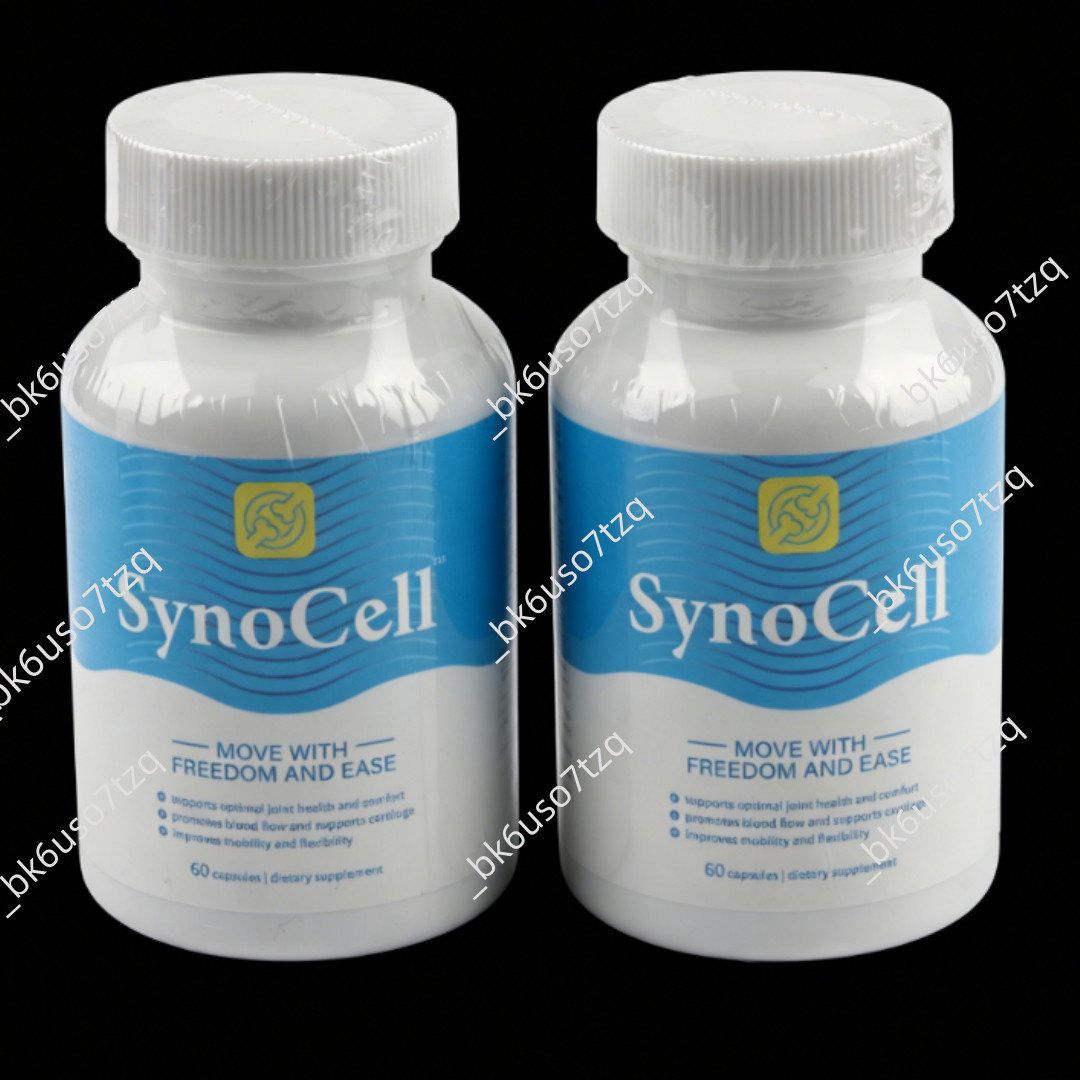 1-3 Pack Synocell Capsules – Back Neck and Joint Support Complex 60-180 Caps-NEW