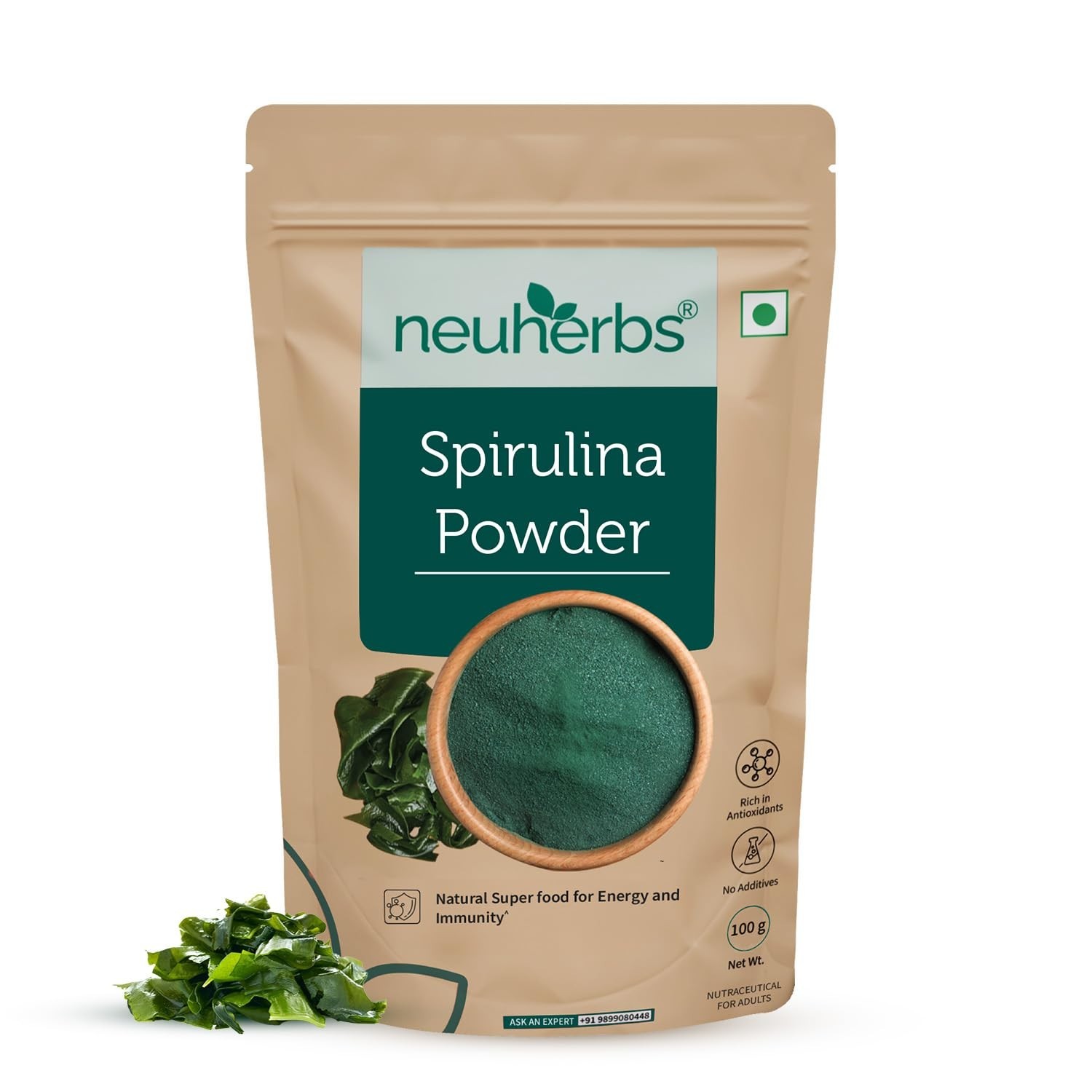 Spirulina Powder 100% Pure & Natural 100 gm