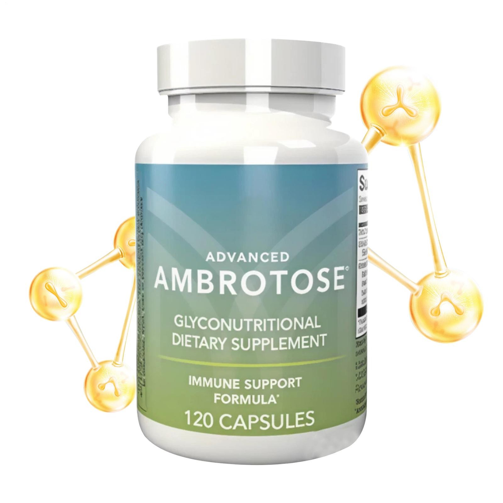 Mannatech Advanced AmAdvanced Ambrotose Capsules 120 Count | Dietary Supplement