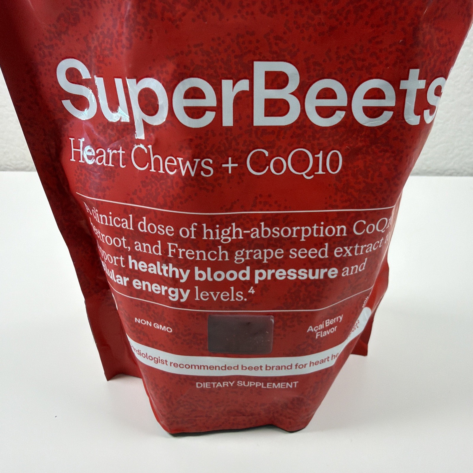 humanN Super Beets Heart Chews Advanced CoQ10 60 Chews Exp 08/2027 Sealed