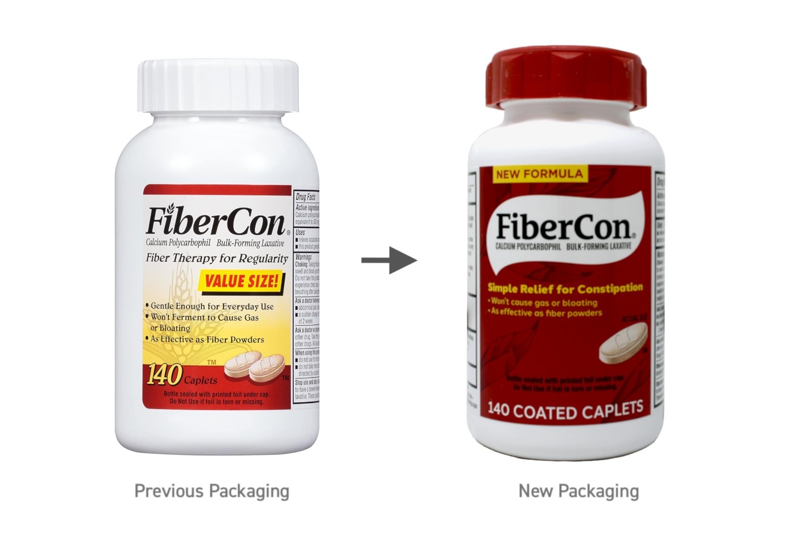 Fiber Therapy for Regularity – Calcium Polycarbophil, 2 Pack, Digestive Health