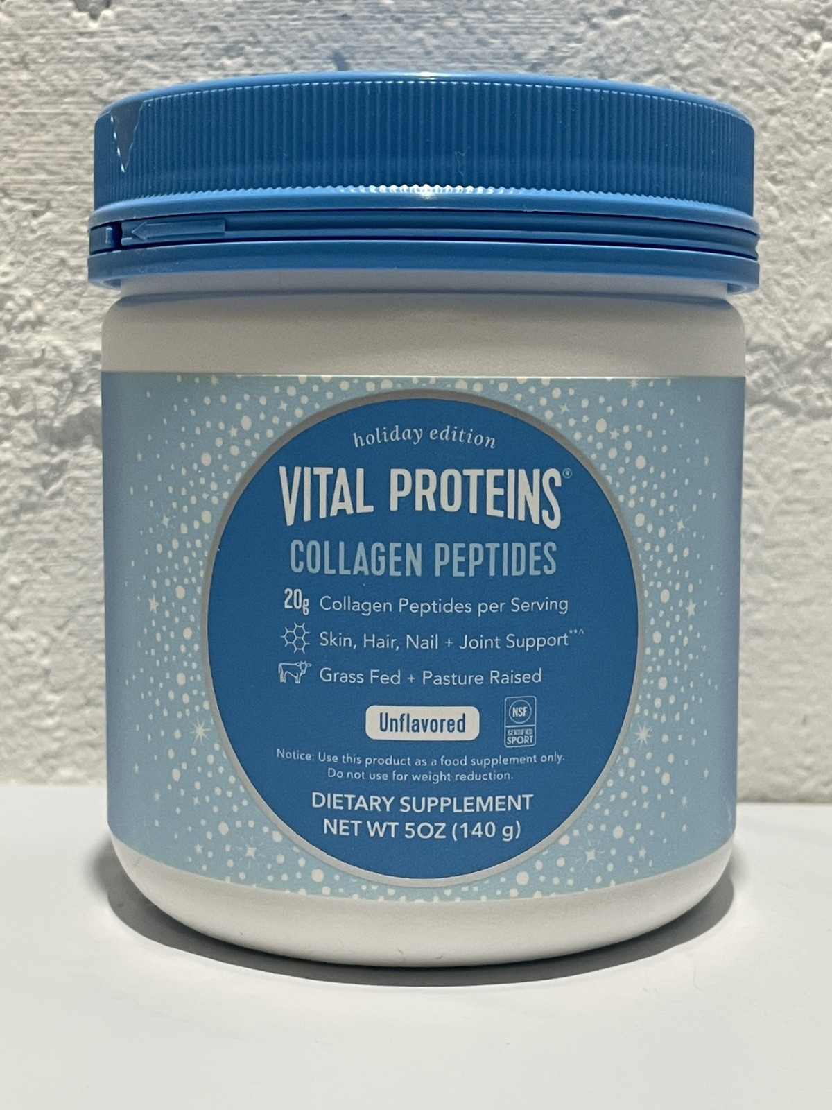 Holiday 6 Pack Vital Proteins Collagen Peptides Unflavored 5oz Exp 2027