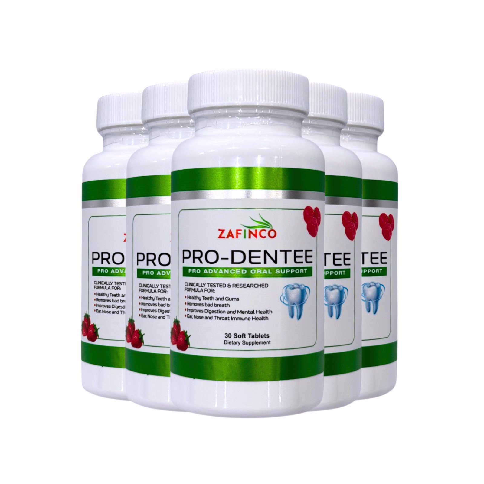 Prodentee Oral / Dental Probiotic for Teeth Bad Breath&Gums-Made In USA (5pack)