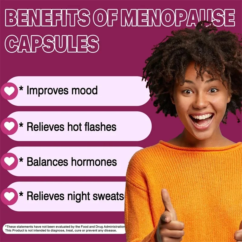 Female Hormone Balance 120pcs, Regulate Menstrual Cycles,Promotes Ovarian Health