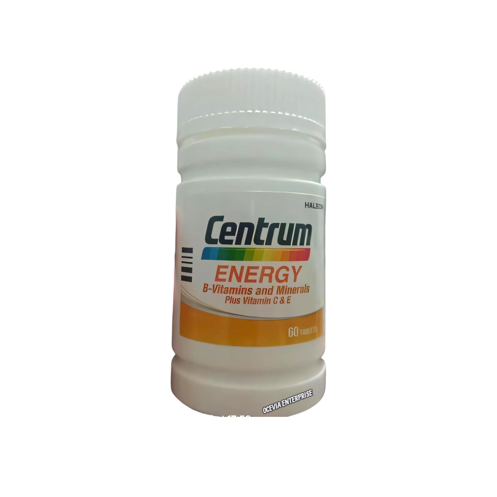 1X60’s New Centrum Energy B-Vitamins & Minerals + Vitamin C & E Daily Supplement
