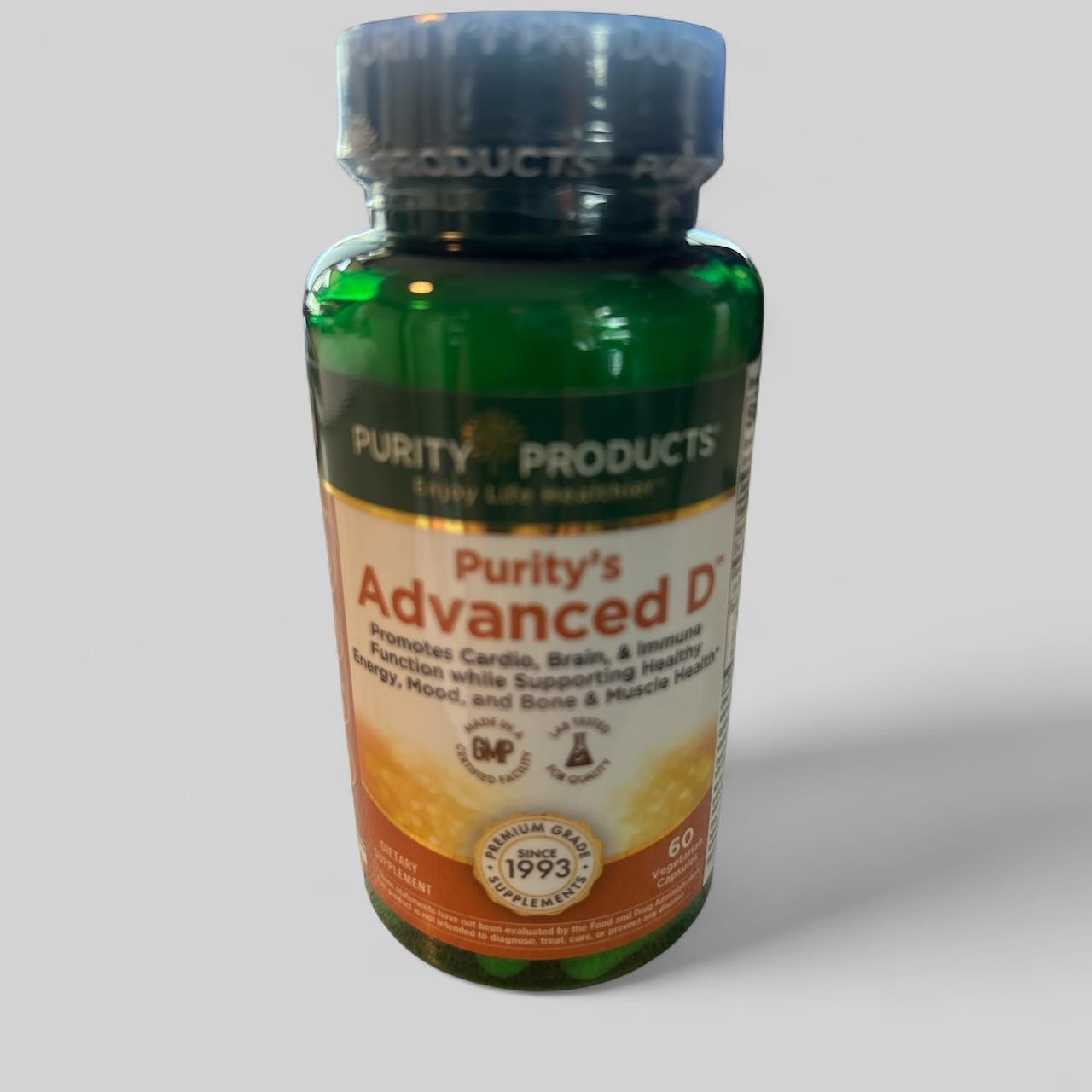 Purity Products Dr. Cannell’s Advanced Vitamin D Formula 60 Veg Cap Brand New