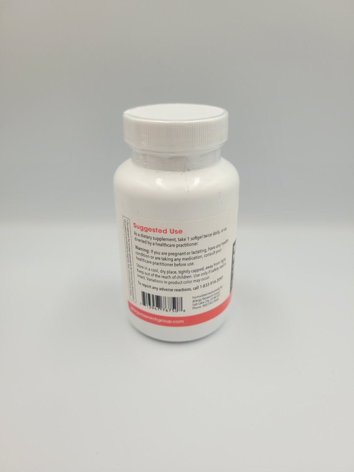 Allergy Research Group Tocomin SupraBio Tocotrienols 200 Mg 60 Softgels