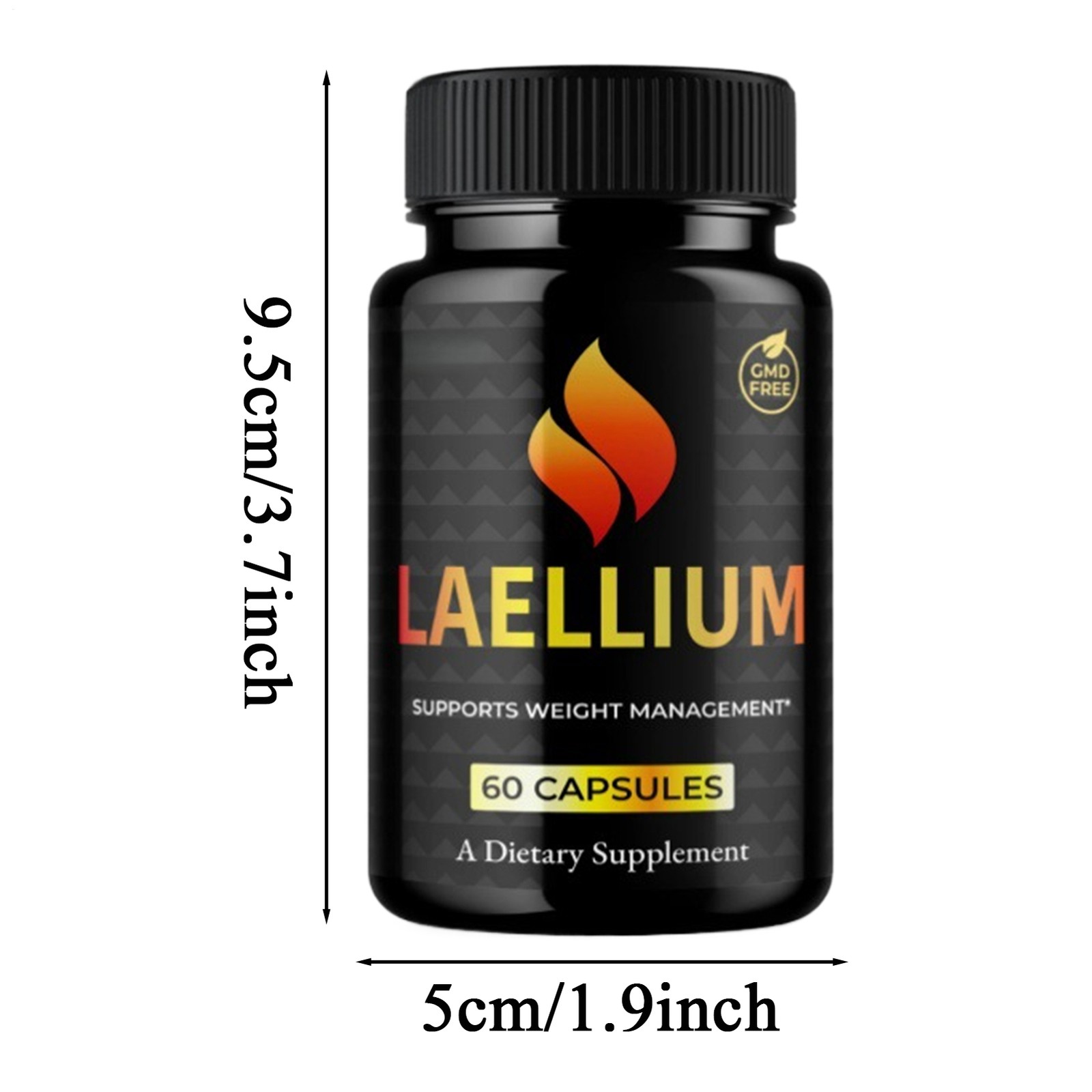 `Laellium for Weight loss, Advanced Fat Burning and Energy Capsules 60 Capsules