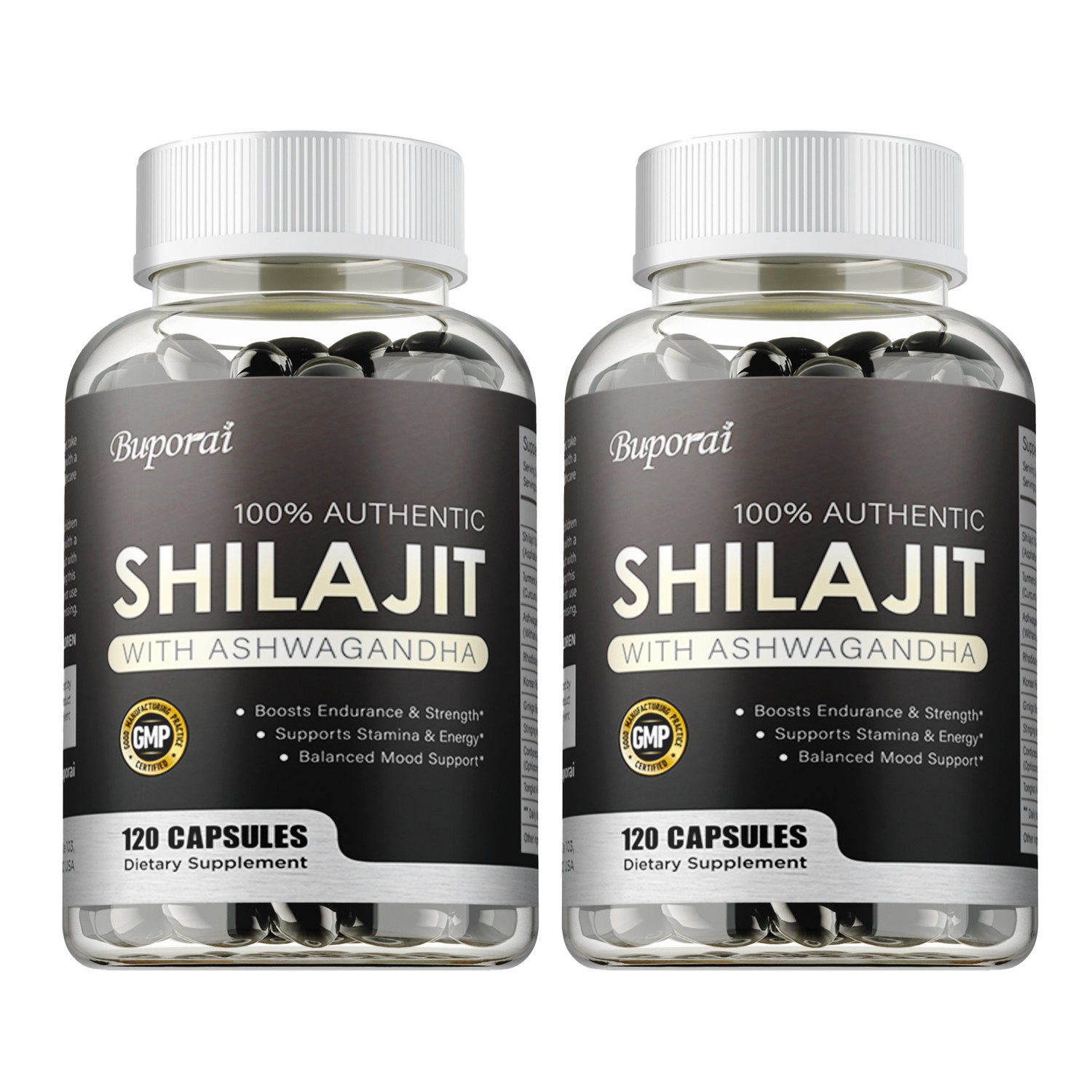 Shilajit 240pcs – Improves Memory, Concentration, Mood, Endurance & Performance