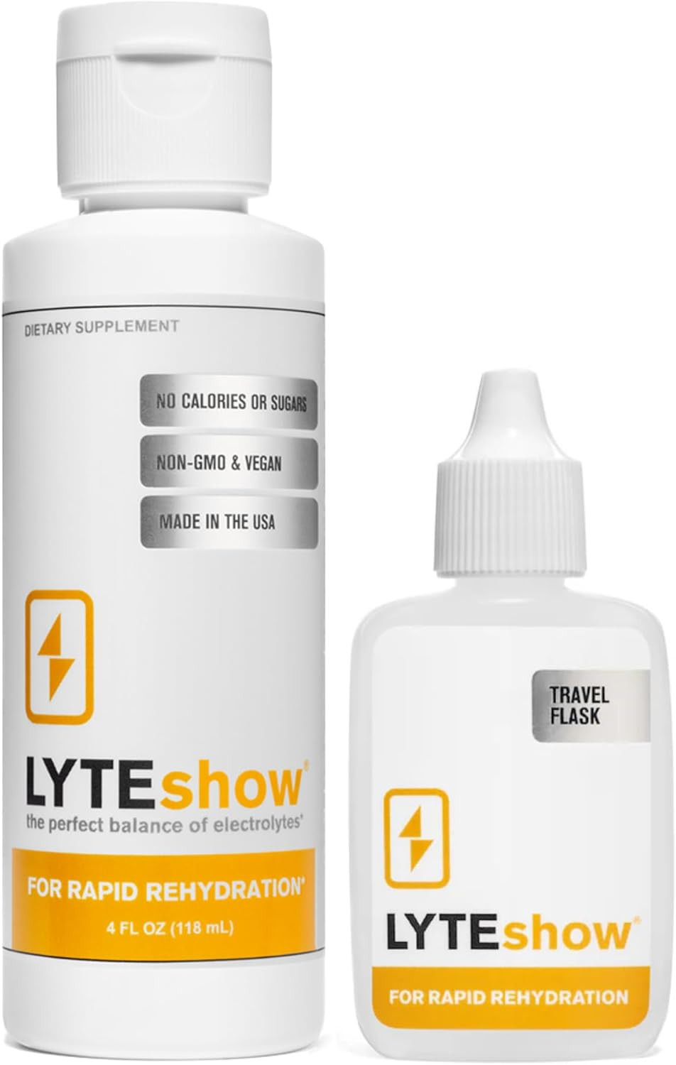 LyteShow Sugar-Free Electrolyte Supplement for Hydration and Immune Support – 40