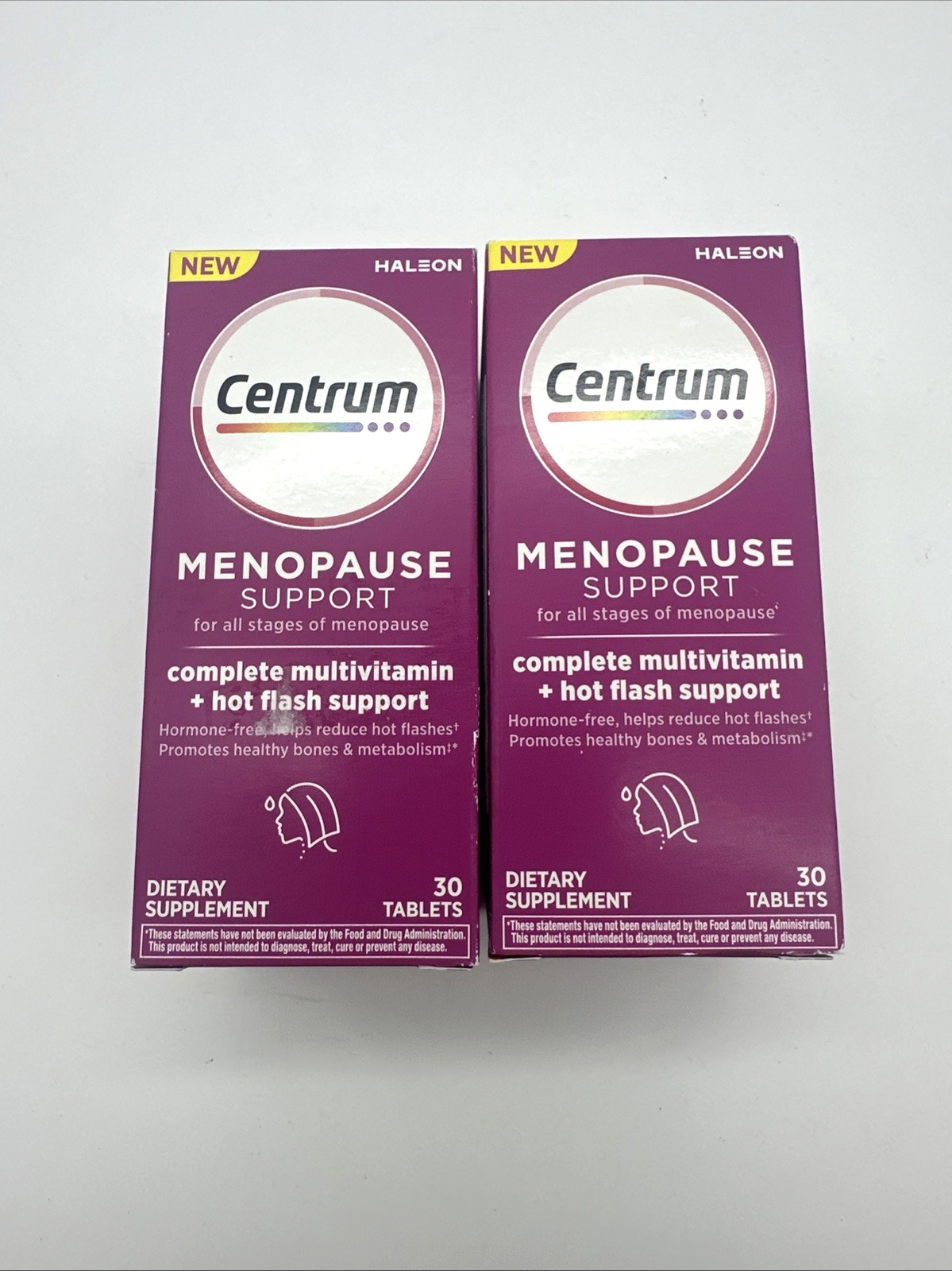 Centrum Multivitamin Supplement Menopause Support 60 Tablets 01/2026