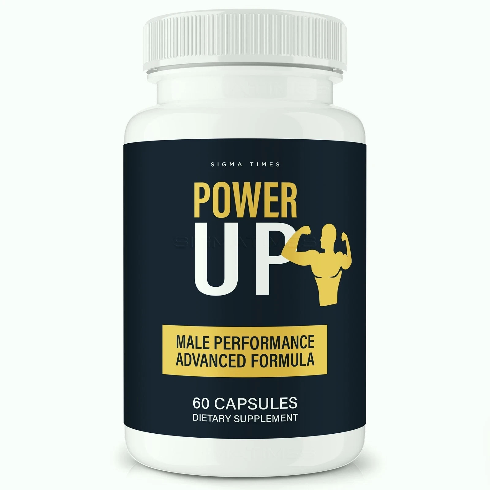 Power Up Male Supplement, Advanced Nutrition for Men 60 Capsules Free Shipping